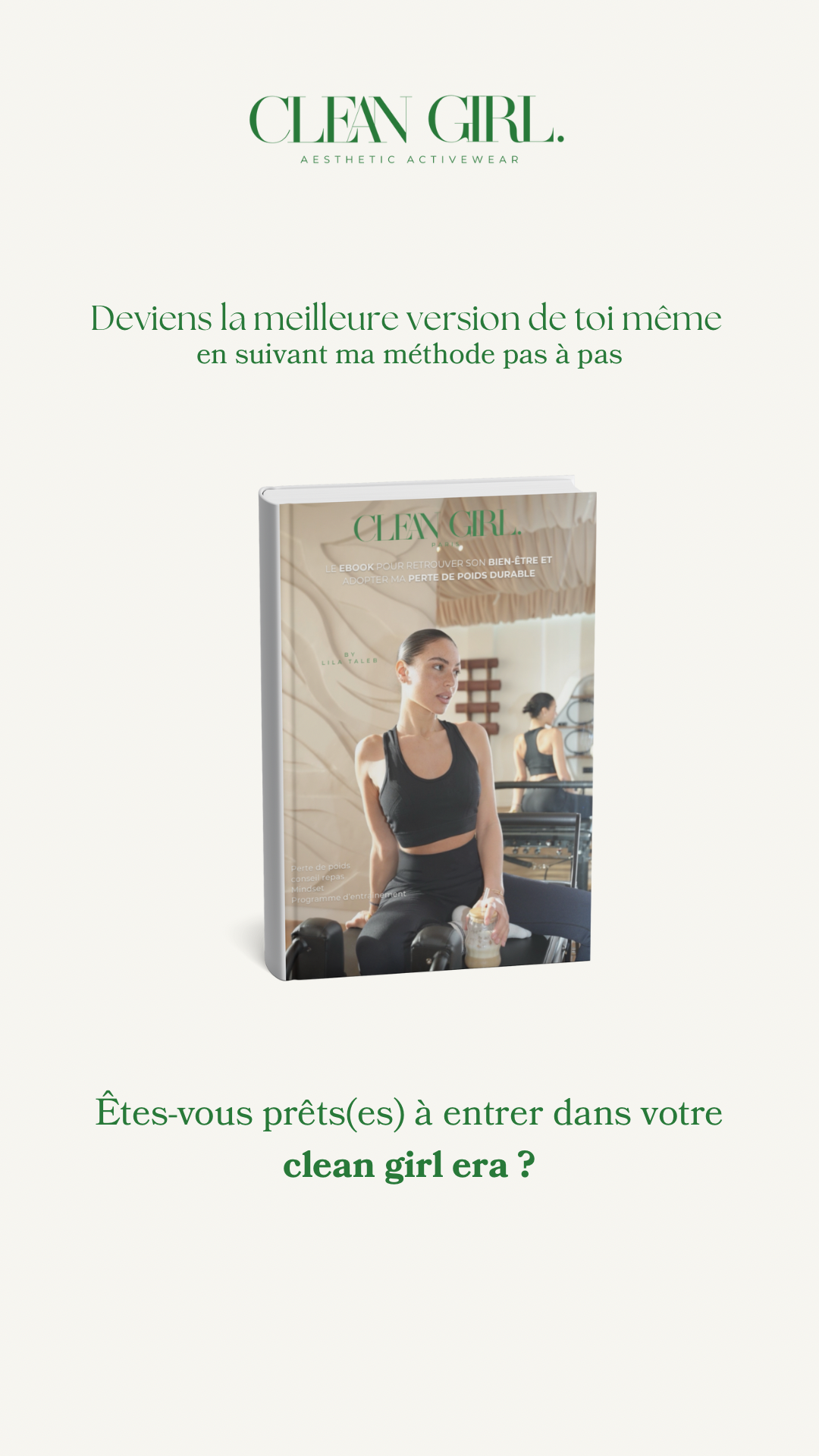 Votre eBook Clean Girl